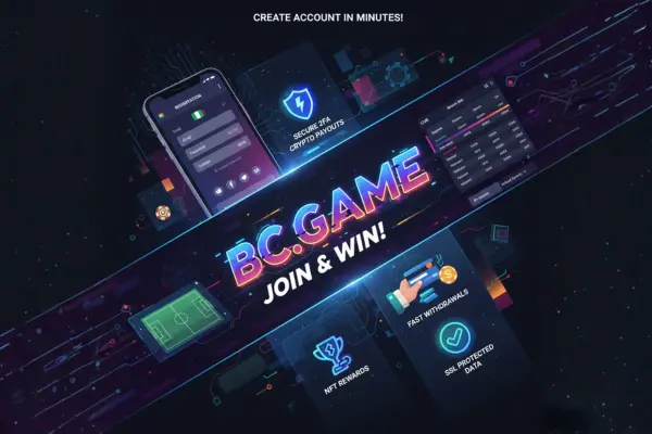 Creating an Account in the BC.Game Mobile App