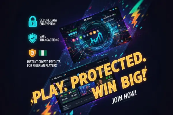 Secure Data Encryption and Safe Transactions for Nigerian Players